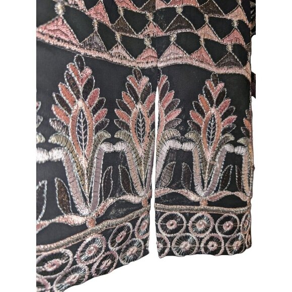 NEW Frank Lyman Gunmetal Blush Cocktail Dress - Picture 8 of 16